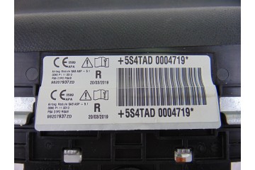 Airbag lateral trasero derecho, 98207937