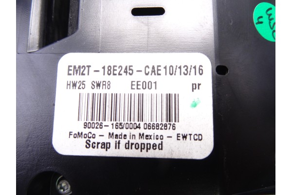 Mando climatizador, Ford S-max (Cdr) Trend 2017, EM2T18E245CAF