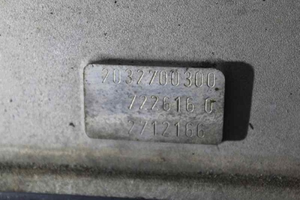 Caja cambios, Mercedes-benz Clase e (Bm 210) Berlina 200 Kompressor (210.048) 2001, 722616