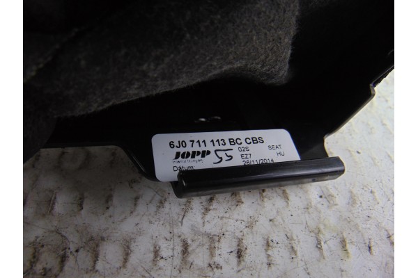 Pomo palanca cambio, Seat Ibiza Berlina (6J5) Reference 2015, 6J0711113BC