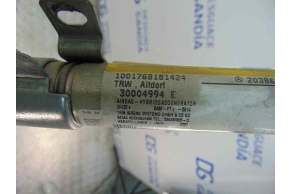 Airbag cortina delantero derecho, Mercedes-benz Clase C (Bm 203) Berlina 220 Cdi (203.006) 2002, A2038601005