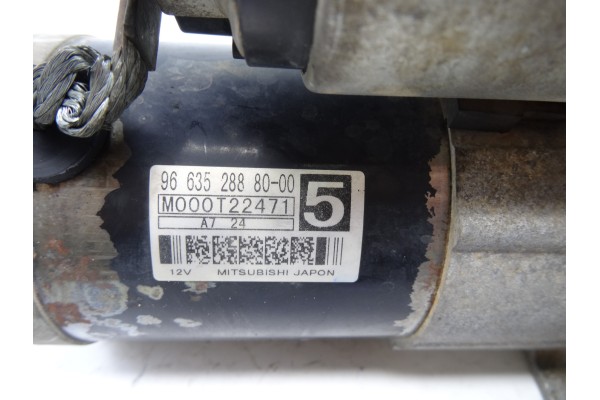 Motor arranque, Citroen C4 Picasso Sx 2007, 9663528880 usado 4