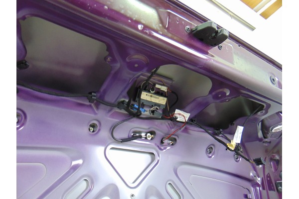 Tapa maletero, Peugeot 307 Cc Cabrio-coupé (S1)(10.2003) 2.0 2004, GRANATE