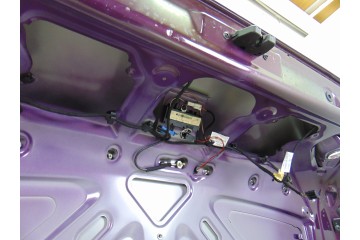 Tapa maletero, Peugeot 307 Cc Cabrio-coupé (S1)(10.2003) 2.0 2004, GRANATE