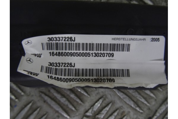 Airbag cortina delantero izquierdo, Mercedes-benz Clase Ml (Bm 164) 320 / 350 Cdi (164.122) 2005, 30337226J