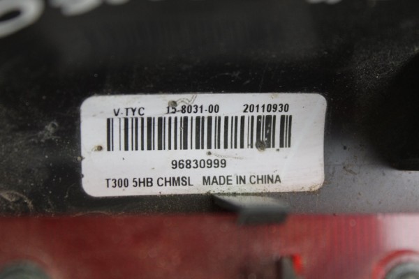 Luz central de freno, Chevrolet Aveo Hatchback Lt 2012, 96830999