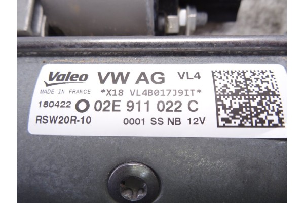 Motor arranque, Audi Q3 (F3B) 35 TDI S line 2022, 02E911022C