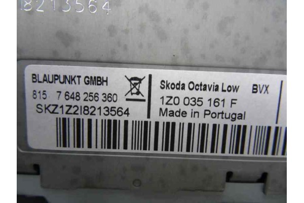 Sistema audio / radio cd, 1Z0035161F