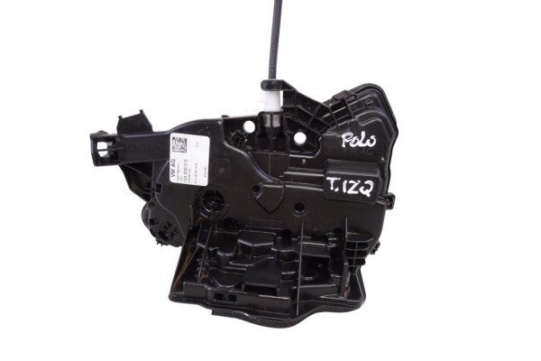 Cerradura puerta trasera izquierda, Volkswagen Polo Vi (AW1)(08.2017) Advance 2020, 1OA839015