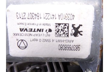Elevalunas trasero izquierdo, Peugeot 508 Allure Pack 2022, 9837668080