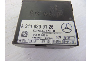 Módulo electrónico, Mercedes-benz Sl (Bm 230) Roadster 500 (230.475) 2003, A2118209126