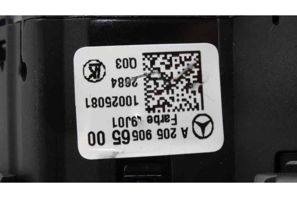 Mando luces, Mercedes-benz Clase C (Bm 205) Berlina C 300 CDI BlueTEC Hybrid (205.012) 2014, A2059056500