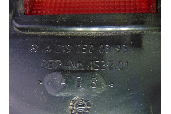 Molduras traseras, Mercedes-benz Cls (Bm 219) 350 Cgi (219.357) 2006, A2197500393