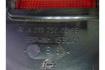 Molduras traseras, Mercedes-benz Cls (Bm 219) 350 Cgi (219.357) 2006, A2197500393