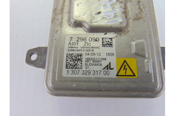 Centralita faros XENON, BMW Serie 3 Berlina (F30) 328i 2012, 7296090 usado 4