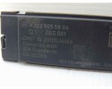 Antena, Mercedes-benz Clase C (Bm 205) Berlina C 300 CDI BlueTEC Hybrid (205.012) 2014, A2229055804