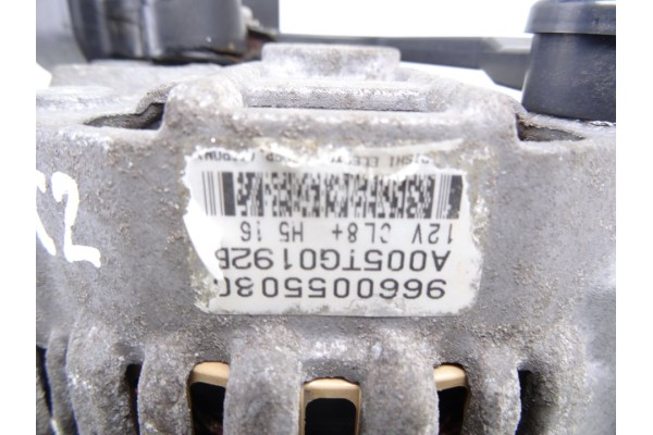 Alternador, Citroen C2 Furio 2005, 9660055080 usado 4