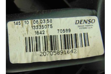 Motor calefaccion, Opel Corsa D Cosmo 2010, 13335075
