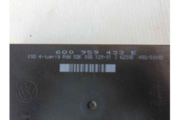 Módulo electrónico, Skoda Fabia (6Y2/6Y3) Comfort 2005, 6Q0959433E