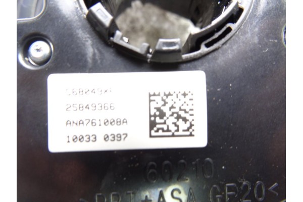 Anillo airbag, Chevrolet Cruze Ls 2011, 25947774