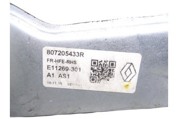 Elevalunas delantero derecho, Renault Kadjar Business 2020, 807205433R