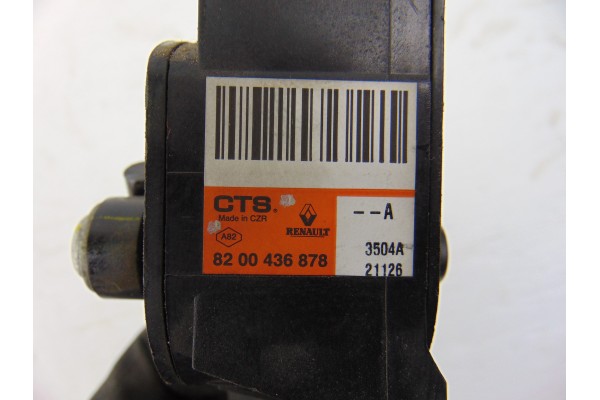 Potenciometro pedal, Renault Kangoo Ii (F/KW0) Profesional 2015, 8200436878