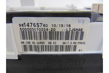Cuadro instrumentos, Peugeot 508 Sw Active 2017, 9814039880