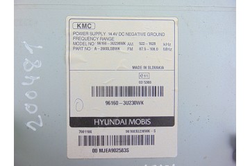 96160-3U230WK SISTEMA AUDIO / RADIO CD KIA SPORTAGE (SL) Concept 4x2 2010 96160-3U230WK 200481 KIA - 4