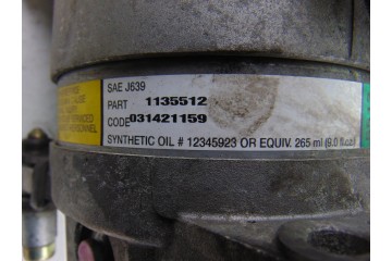 1135512  COMPRESOR AIRE ACONDICIONADO CITROEN C5 BERLINA 2.0 HDi SX 2002 1135512 202084 CITROEN - 5