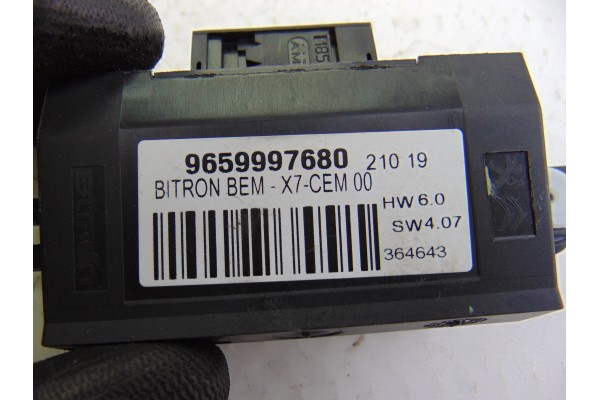 Módulo electrónico, Peugeot 508 GT Line 2018, 9659997680