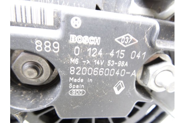 Alternador, Dacia Sandero Ambiance 2008, 8200660040A