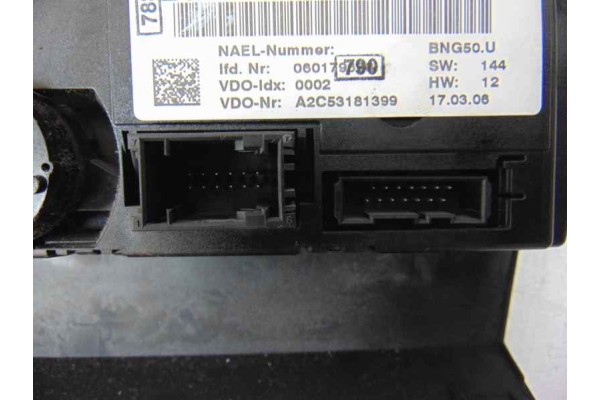 Mando climatizador, BMW Serie 3 Touring (E91) 320d 2006, 9117136 usado 4