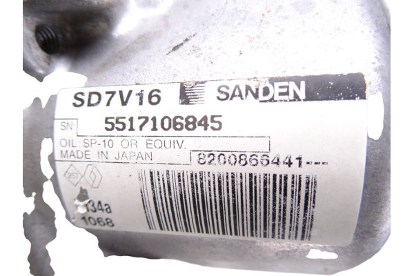 Compresor aire acondicionado, Dacia Sandero Ambiance 2008, 8200866441 usado 4