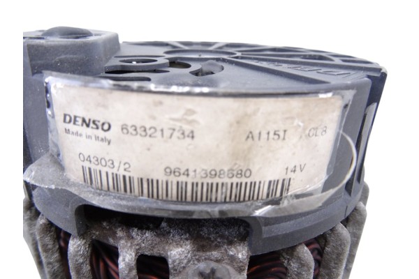 Alternador, Citroen Xsara Berlina 1.6 16V Chrono 2003, 9641398680 usado 4
