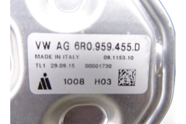 Electroventilador, Audi A1 Sportback (8XF) Adrenalin 2015, 6R0121207Q