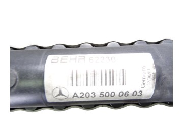 Radiador agua, Mercedes-benz Clase C (Bm 203) Berlina 200 Cdi (203.004) 2001, A2035000603