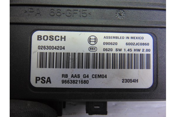 Módulo electrónico, Peugeot 308 Premium 2009, 9663821680