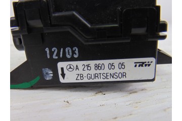 Sensor, Mercedes-benz Sl (Bm 230) Roadster 500 (230.475) 2003, A2158600505