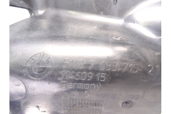 Soporte paragolpes trasero, BMW Serie 5 Berlina (E60) 525xi 2005, 7033715 usado 4