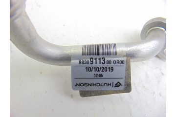Tubos aire acondicionado, Peugeot 508 GT Line 2018, 9830911380