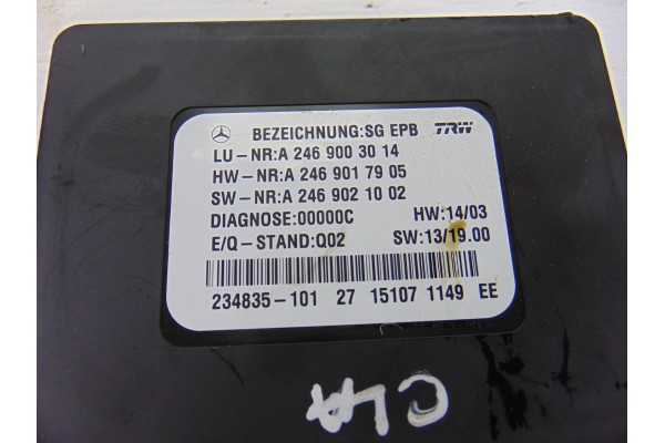 Módulo electrónico, Mercedes-benz Clase Cla (Bm 117) CLA 220 CDI 4Matic (117.305) 2015, A2469003014