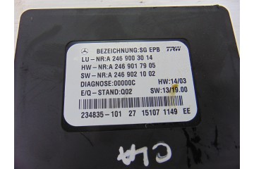 Módulo electrónico, Mercedes-benz Clase Cla (Bm 117) CLA 220 CDI 4Matic (117.305) 2015, A2469003014
