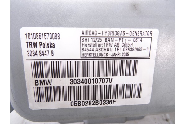Airbag lateral delantero izquierdo, BMW Serie X3 (E83) 3.0d 2005, 30348447B usado 4