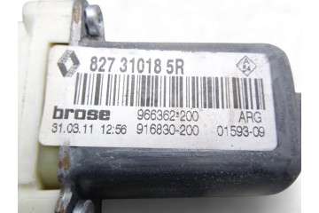 Elevalunas trasero izquierdo, Renault Megane Iii Sport Tourer Business 2011, 827310185R