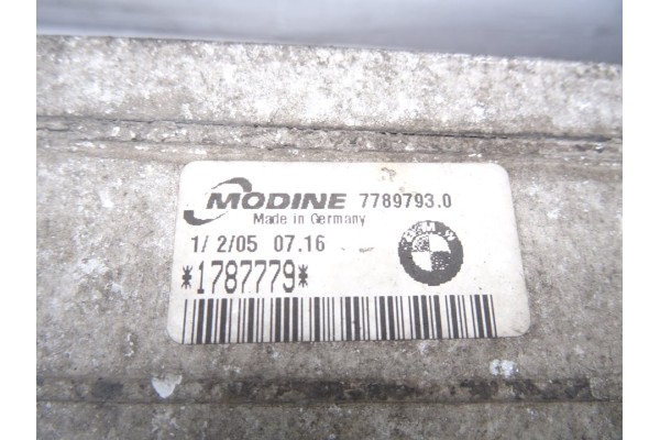 Intercooler, BMW Serie X3 (E83) 3.0d 2005, 1787779 usado 4