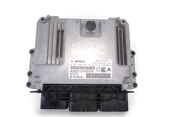 Centralita motor uce, Peugeot Partner Furgón Confort L1 2016, 9807885980 usado 4