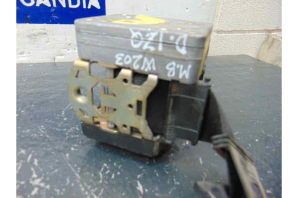 Cinturon seguridad delantero izquierdo, Mercedes-benz Clase C (Bm 203) Berlina 220 CDI (203.006) 2002 usado 4