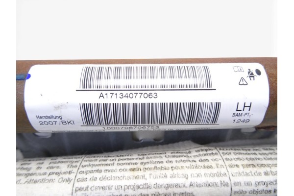 Airbag cortina delantero izquierdo, Mini Mini (R56) Cooper S 2007, A17134077063 usado 4