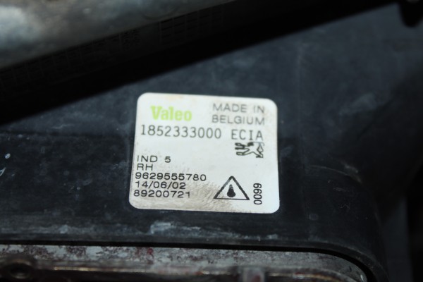 Paragolpes delantero, Peugeot 607 (S1)(12.2000) Pack 2002 usado 4