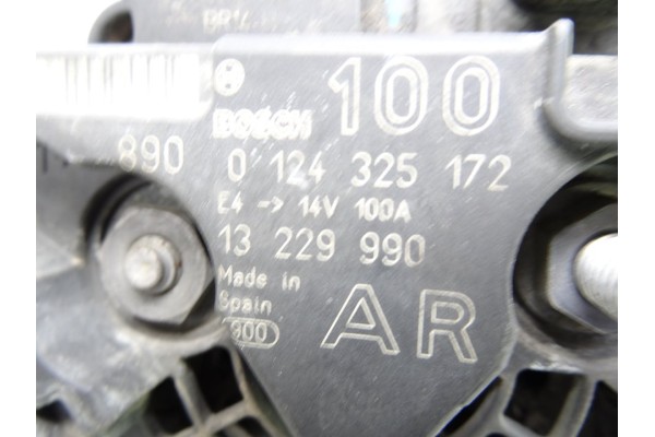 Alternador, Opel Zafira B Enjoy 2007, 13229990 usado 4